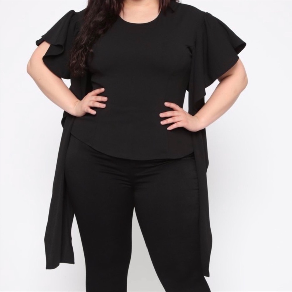 Statement Sleeve Blouse